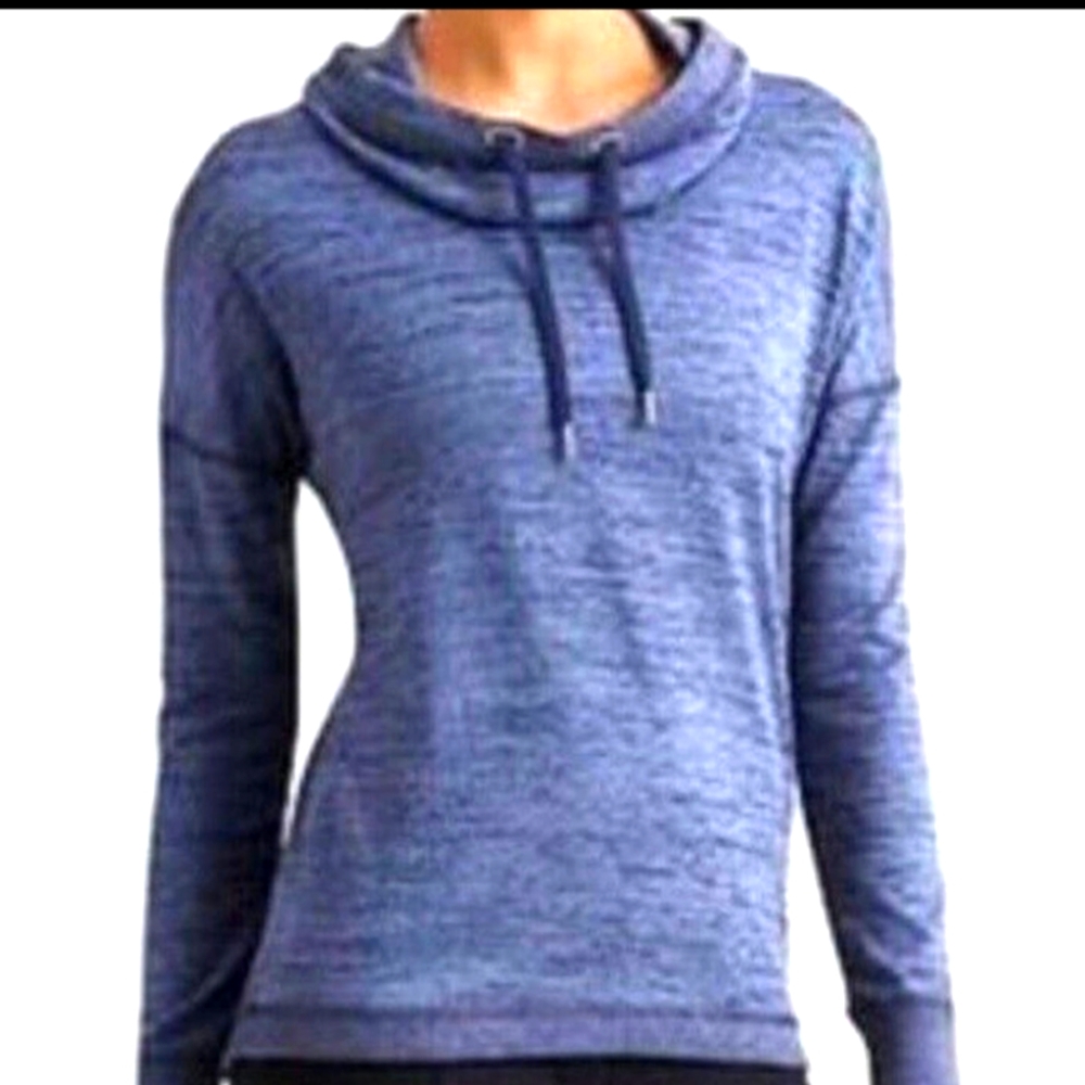 Athleta Blissful Cowl Neck Sweatshirt